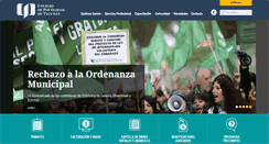 Desktop Screenshot of colpsicologostuc.org.ar